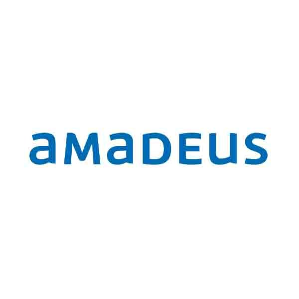 Amadeus travel technology system logo