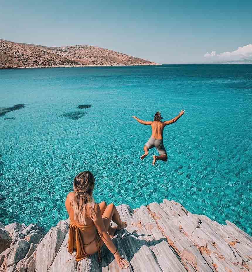 Alonnisos island in Greece