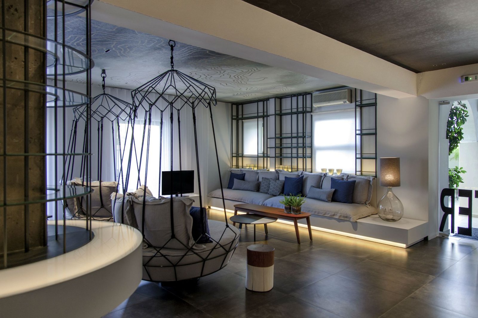 Modern interior at Thomais Boutique Hotel in Lefkada, Greece – luxury design stay by TicketSeller