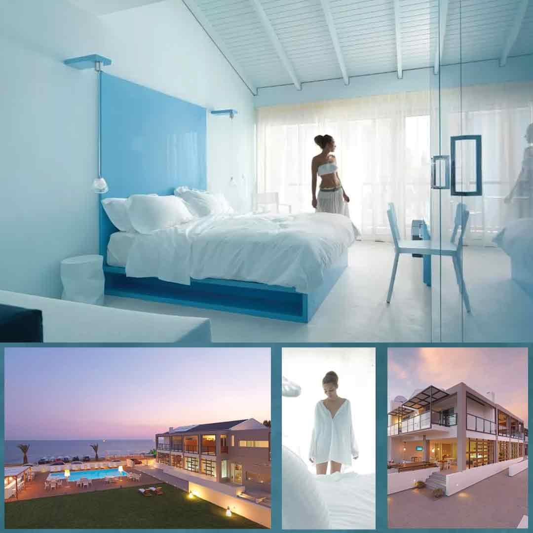 Modern sea-view suite at Sesa Boutique Hotel in Preveza, Greece – luxury beachfront stay by TicketSeller