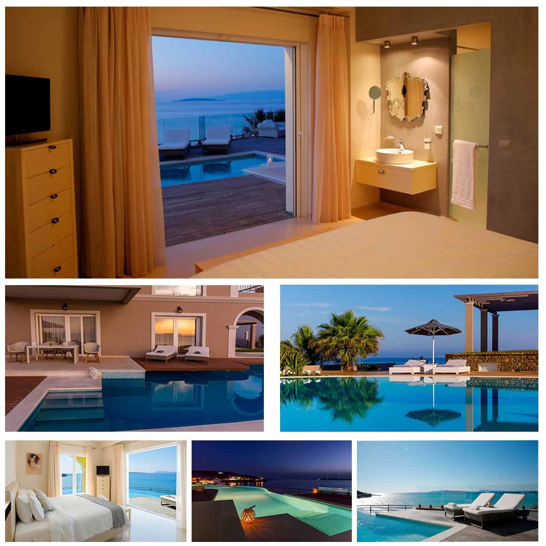 Luxury Suites in Corfu by TicketSeller – Elegant seafront hotel room with private pool and sea view in Greece