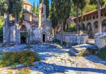 Traditional alley in Plaka, Athens, featured in the Secret Athens: Hidden Gems private walking tour
